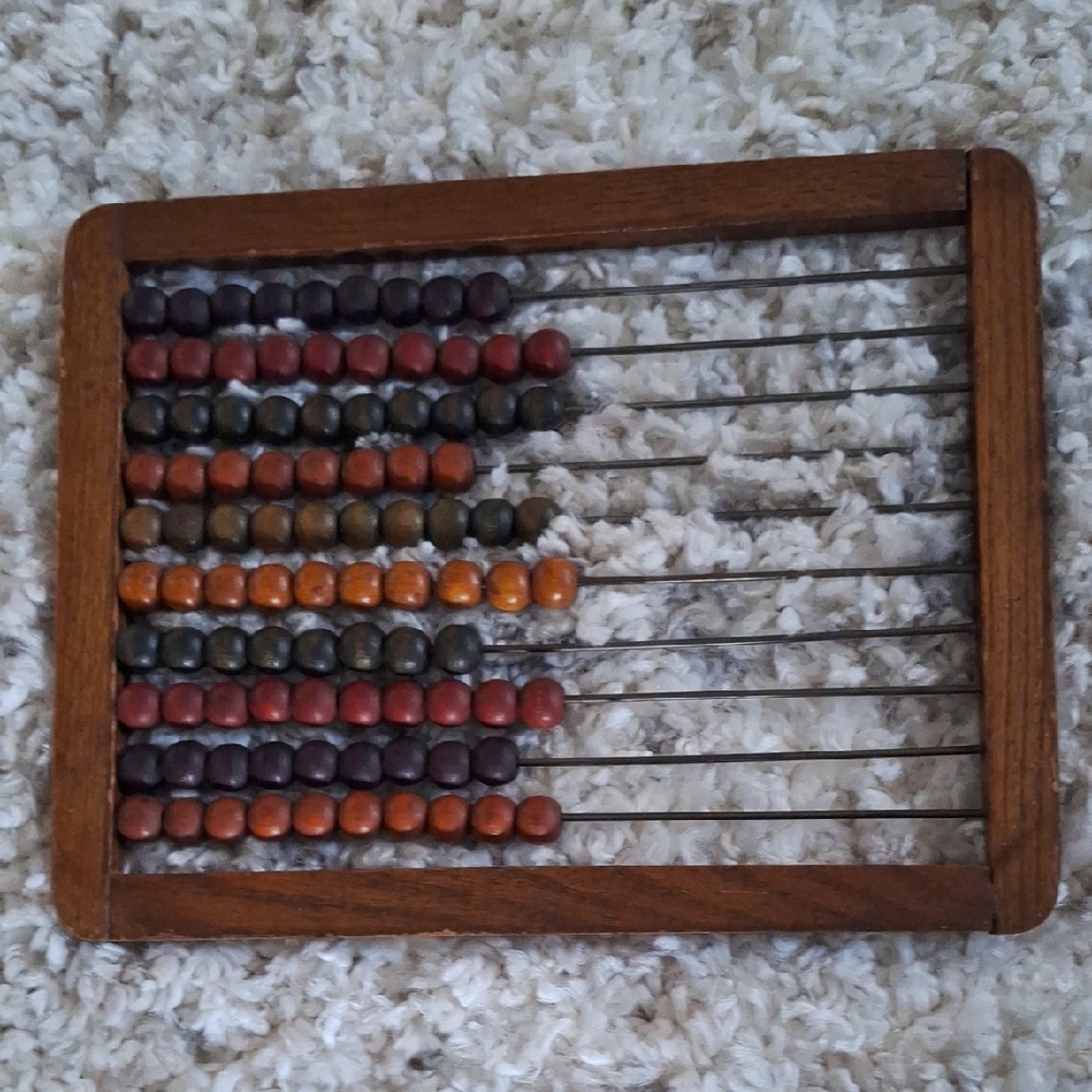 Vintage Wooden Abacus
